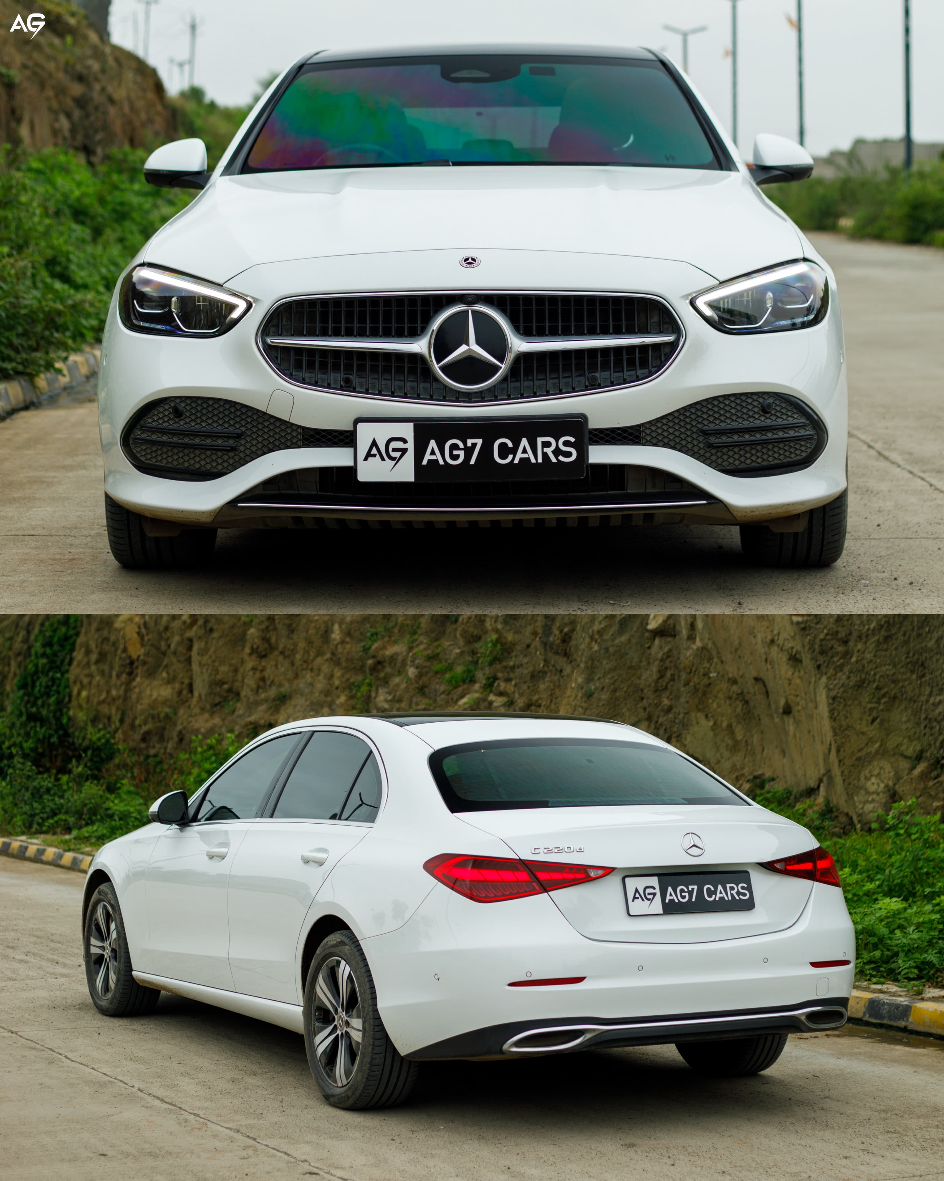 2025 Mercedes-Benz C220d at AG7 Cars showroom, Indore