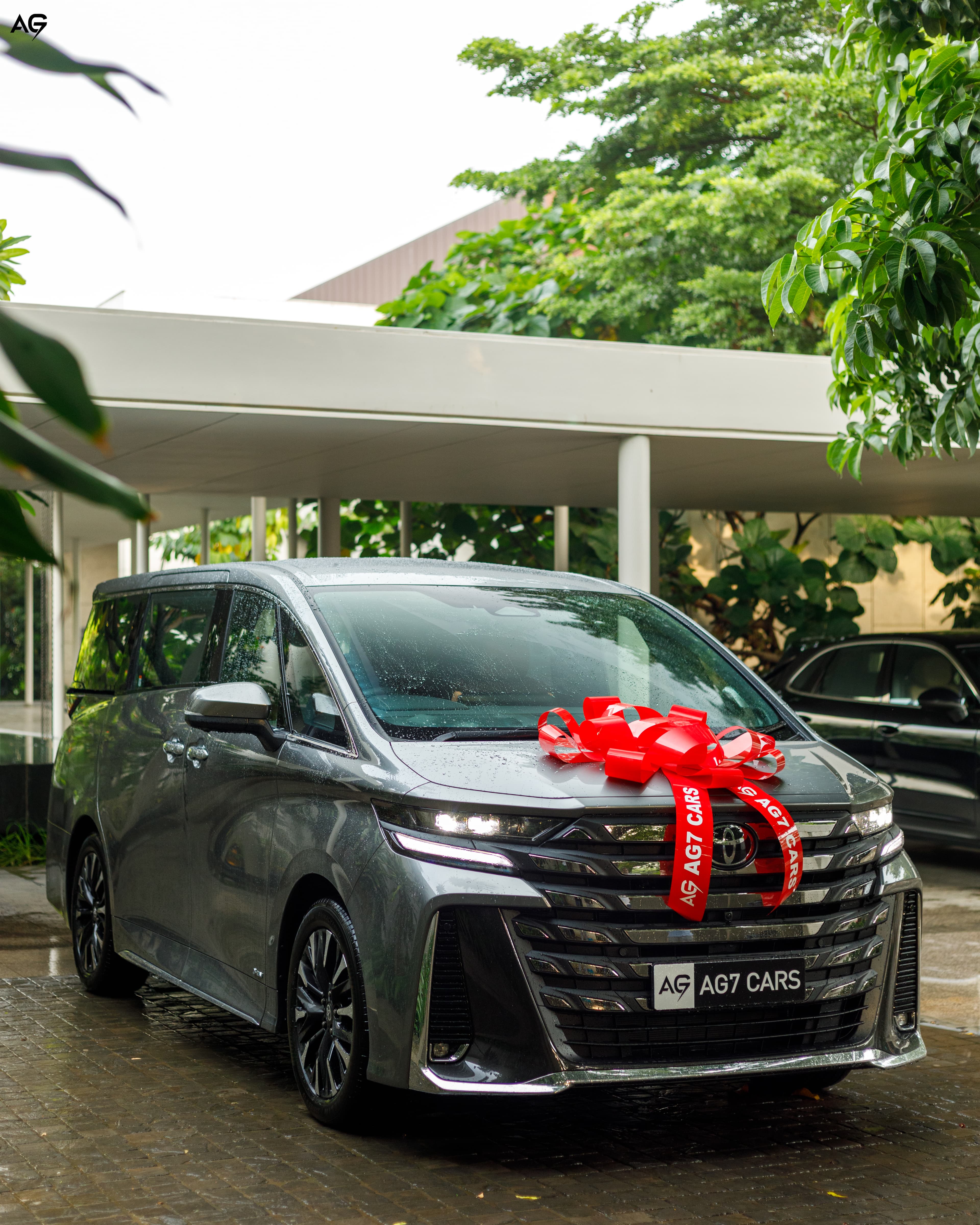 New Toyota Vellfire delivered by AG7 Cars