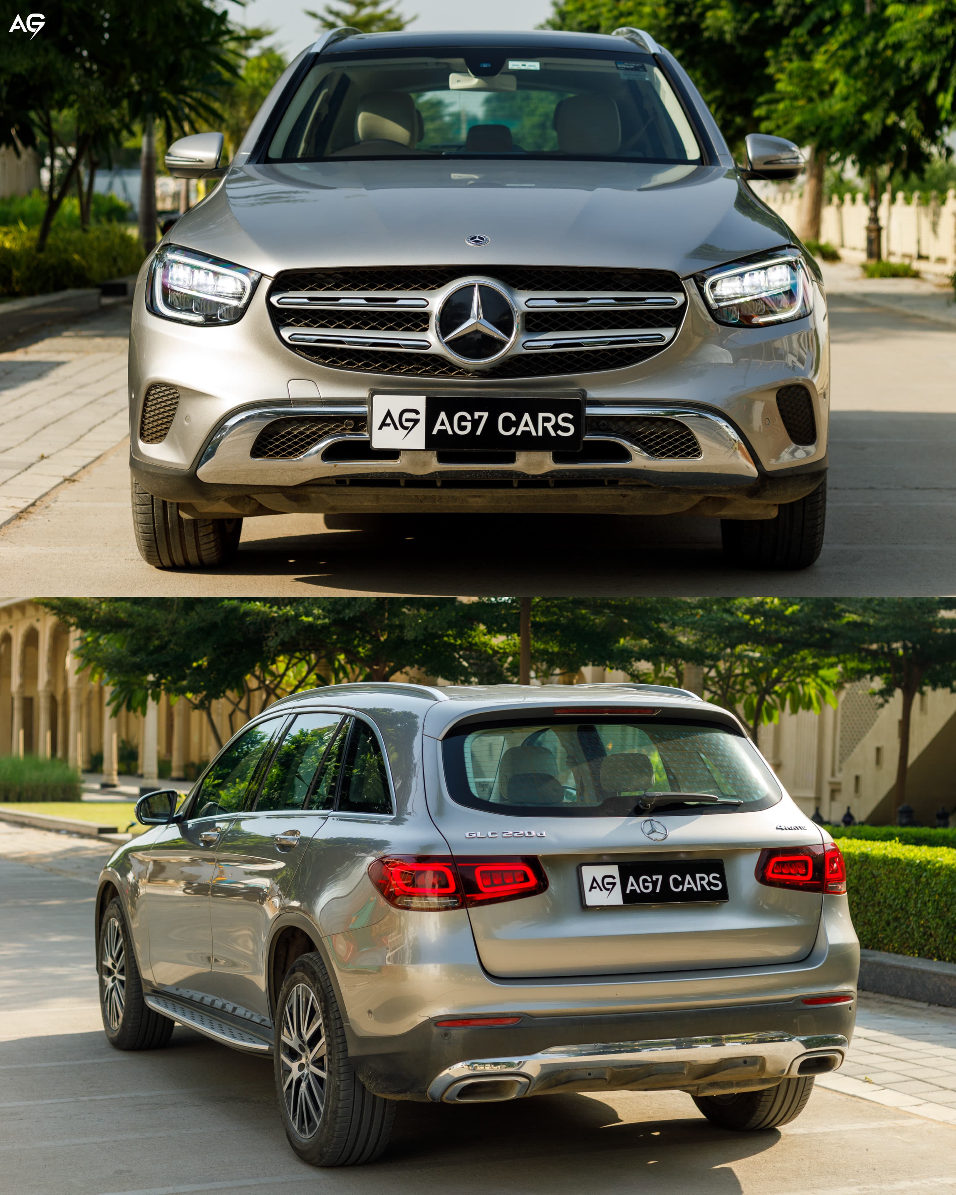 2020 Mercedes Benz GLC220d at AG7 Cars showroom, Indore