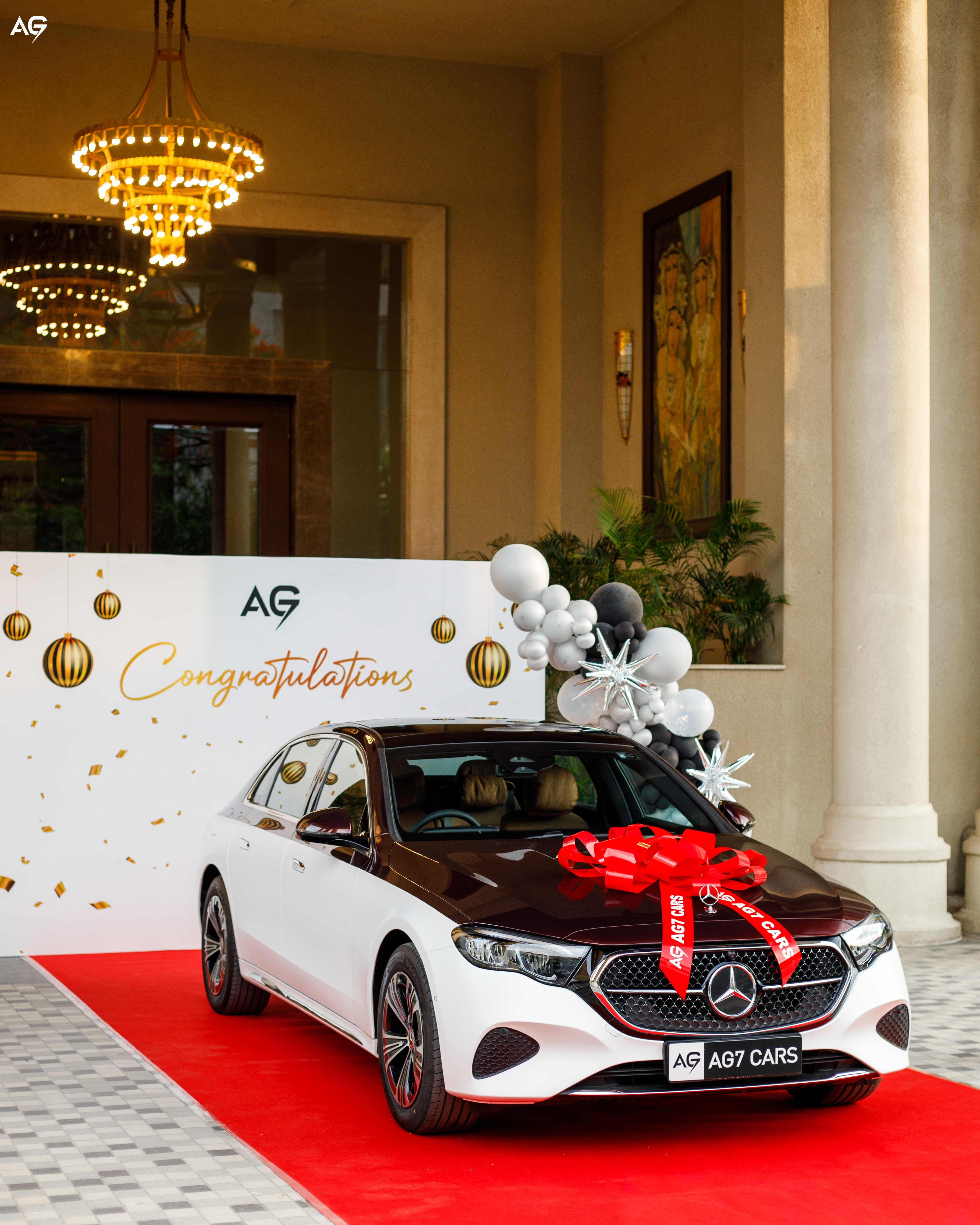New Mercedes-Benz E220d delivered by AG7 Cars