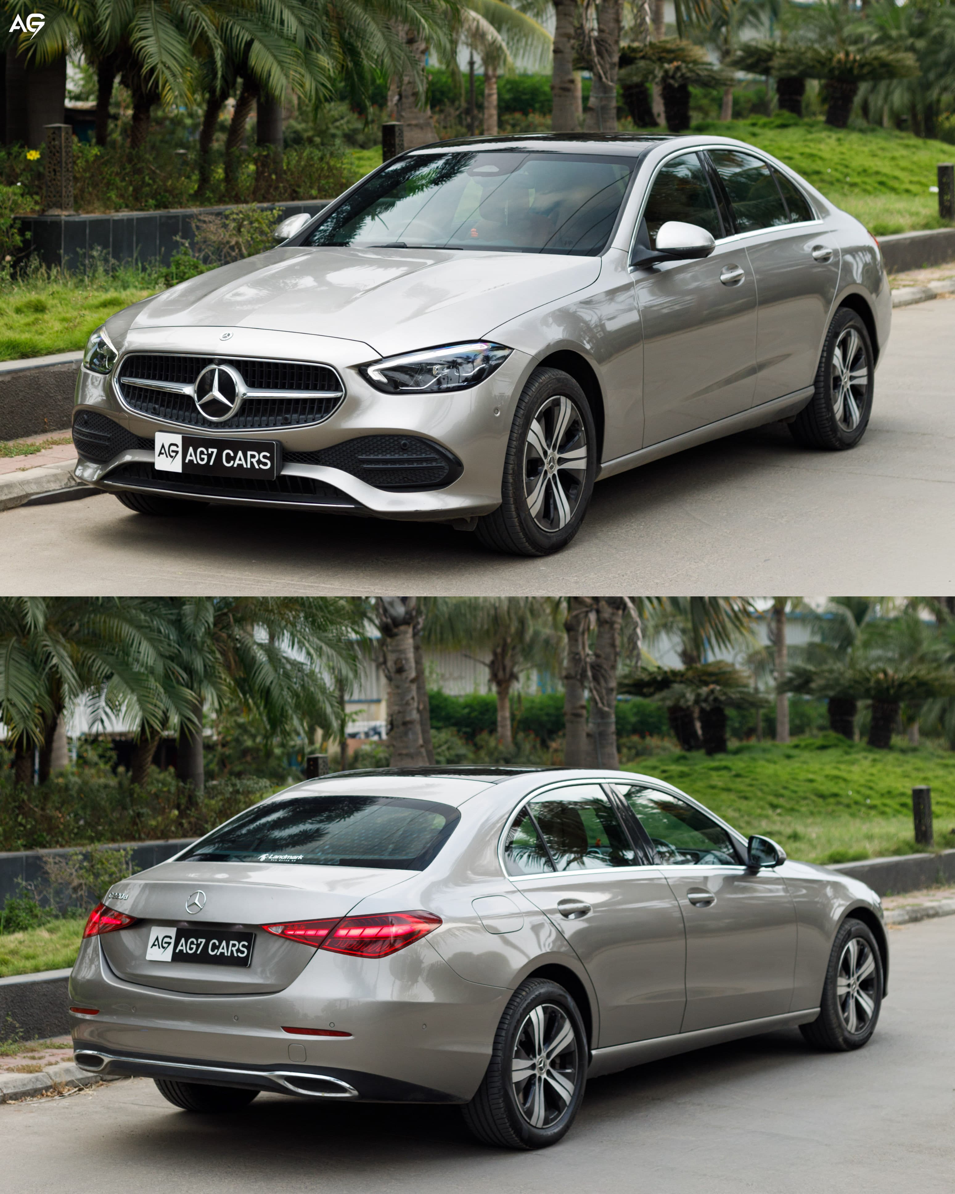 2024 Mercedes-Benz C220d at AG7 Cars showroom, Indore