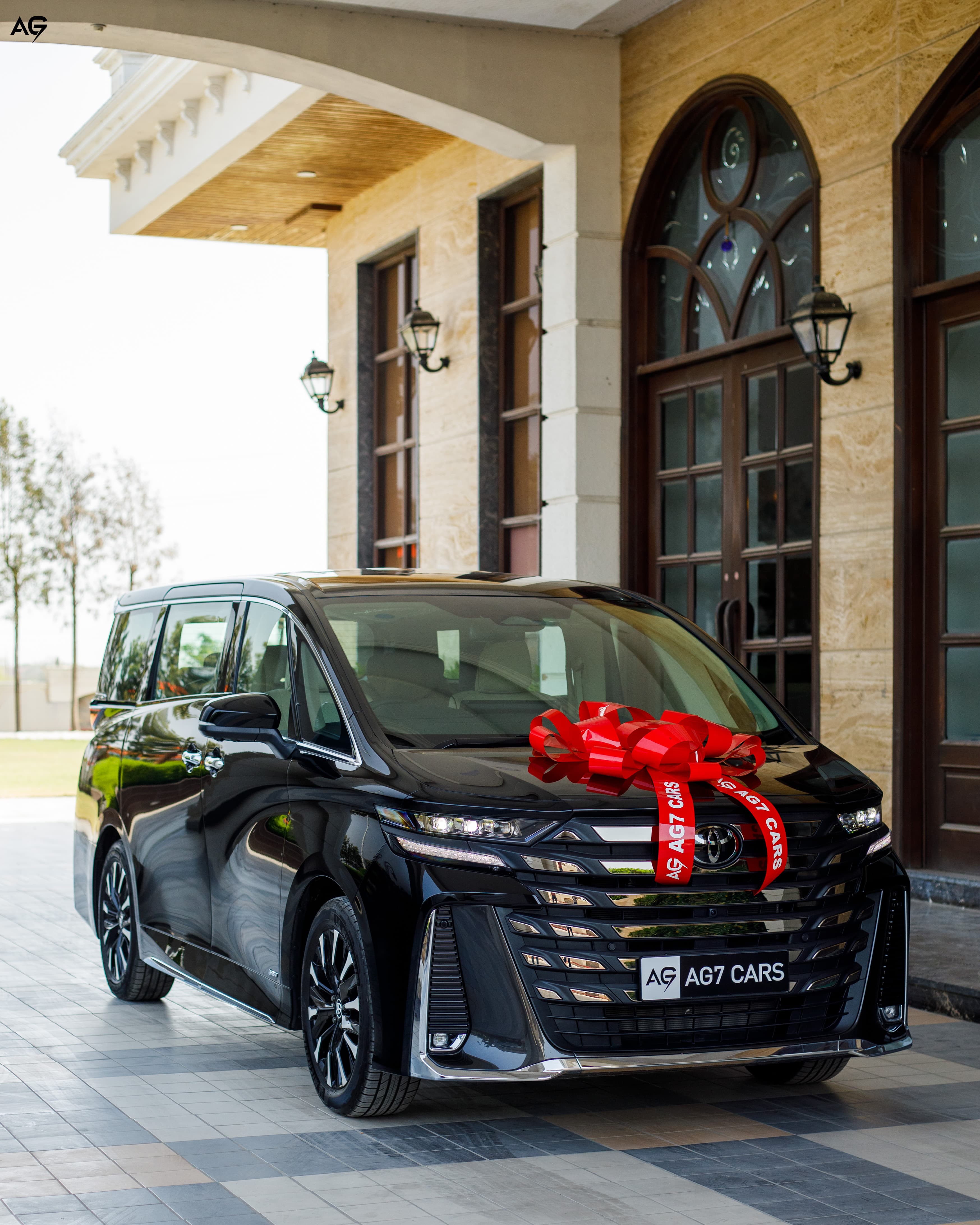 New Toyota Vellfire delivered by AG7 Cars