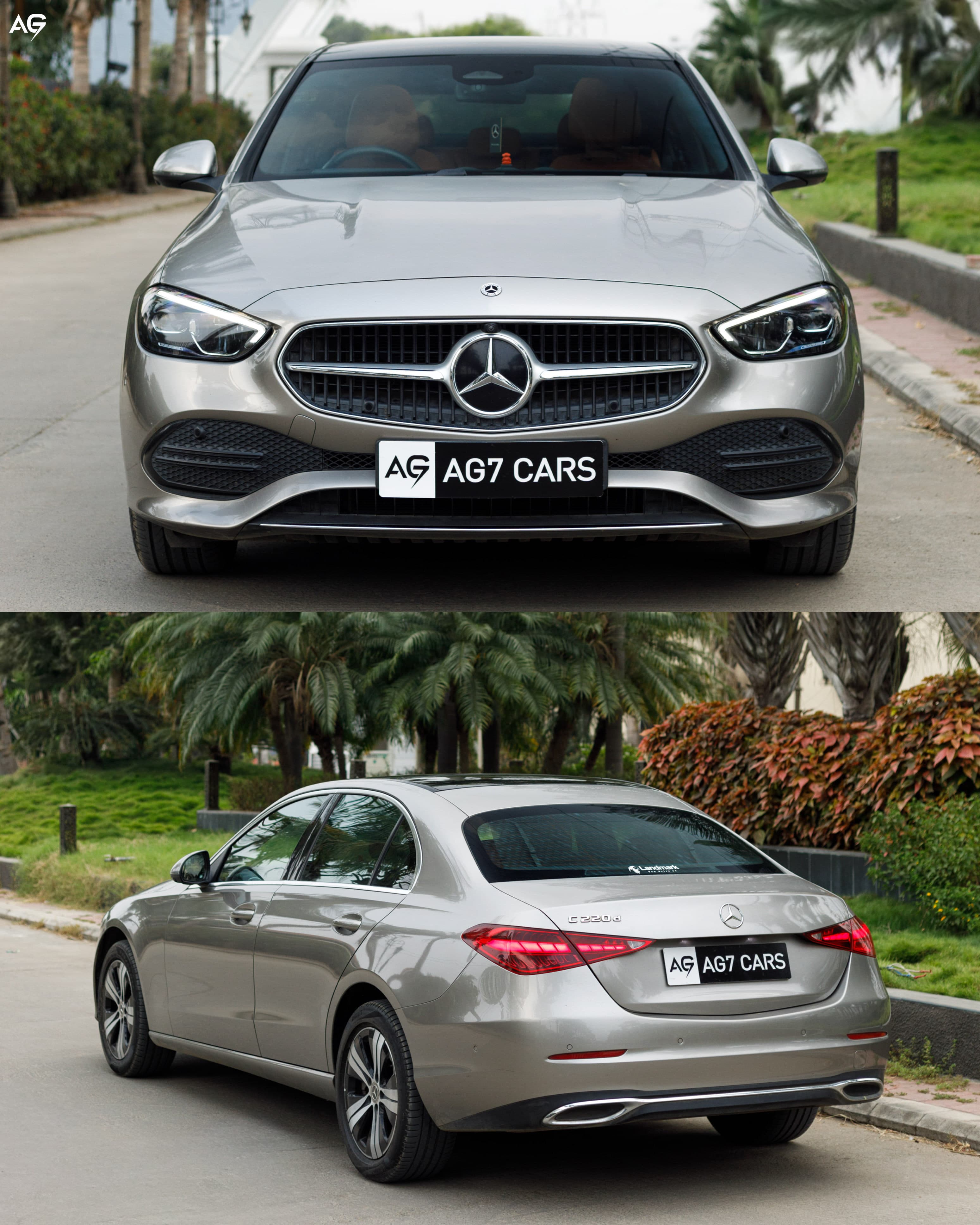 2024 Mercedes-Benz C220d at AG7 Cars showroom, Indore