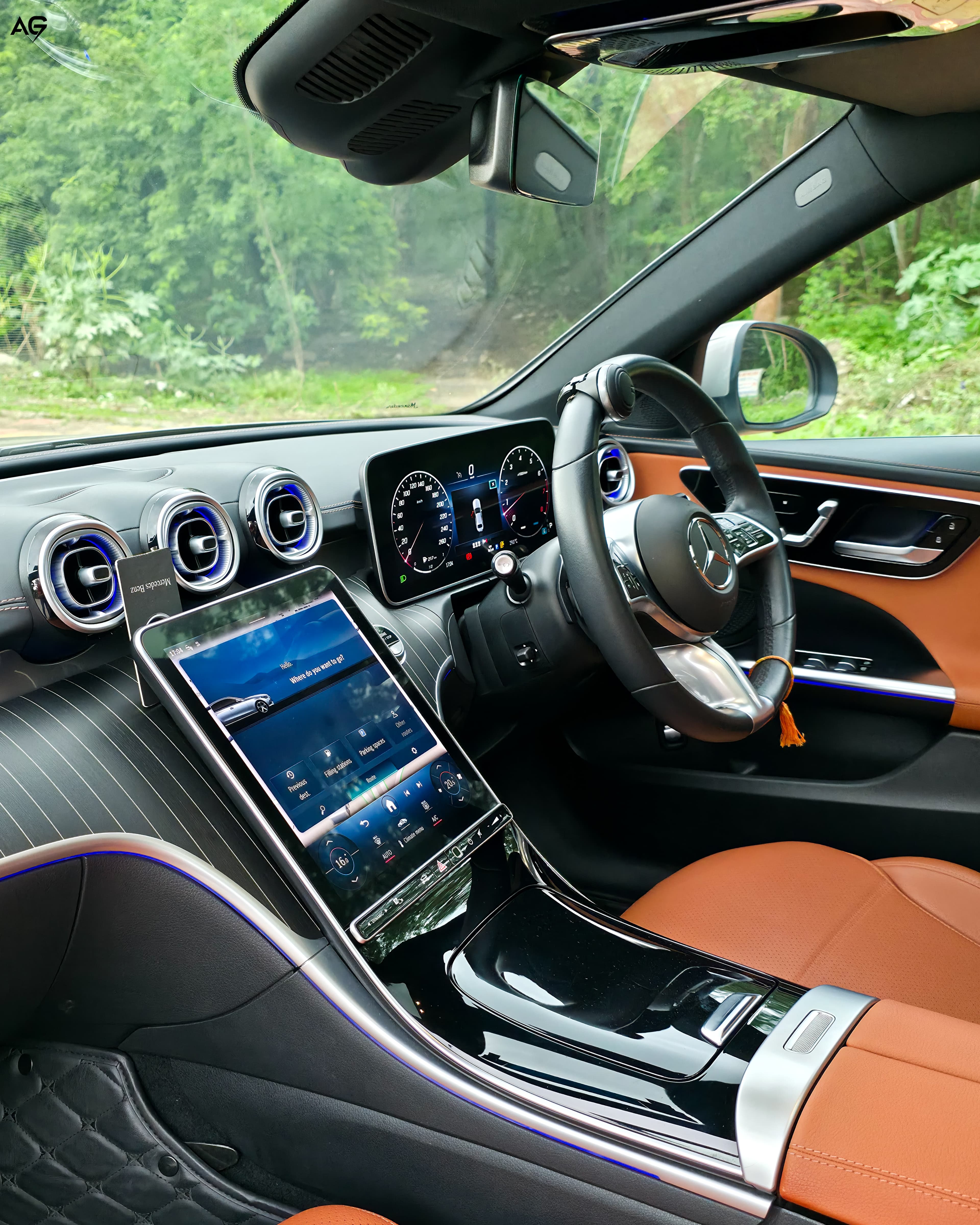2023 Mercedes-Benz C200 at AG7 Cars showroom, Indore